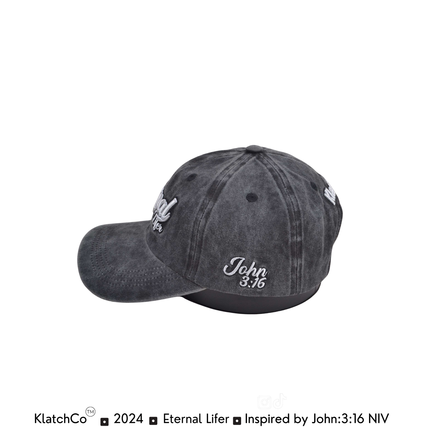 Eternal Lifer Dad Hat - Stone Gray