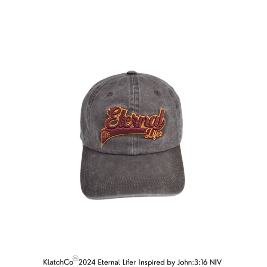 Eternal Lifer Dad Hat - Stone Brown