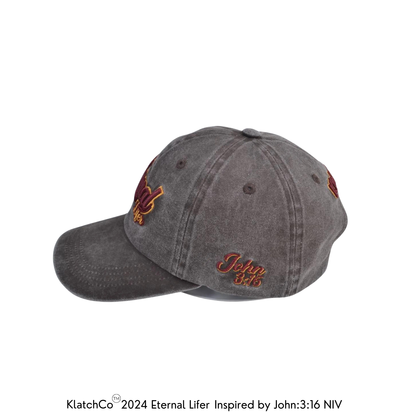 Eternal Lifer Dad Hat - Stone Brown