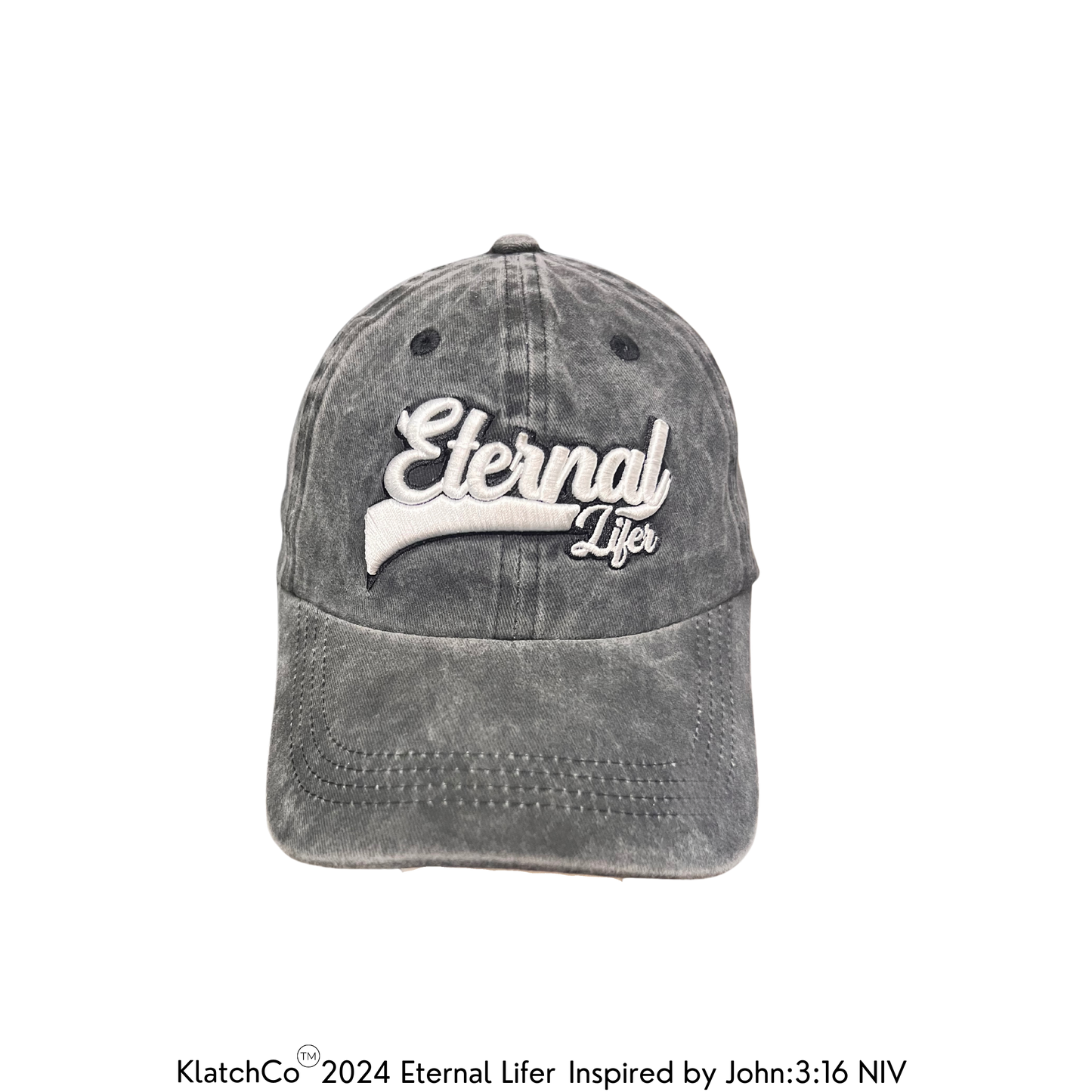 Eternal Lifer Dad Hat - Stone Gray