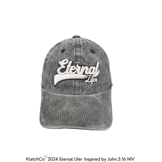 Eternal Lifer Dad Hat - Stone Gray